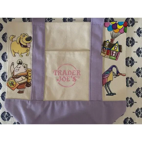 Disney UP Russell Doug and Kevin Custom Made Trader Joes Mini Tote One of a Kind - Picture 10 of 10